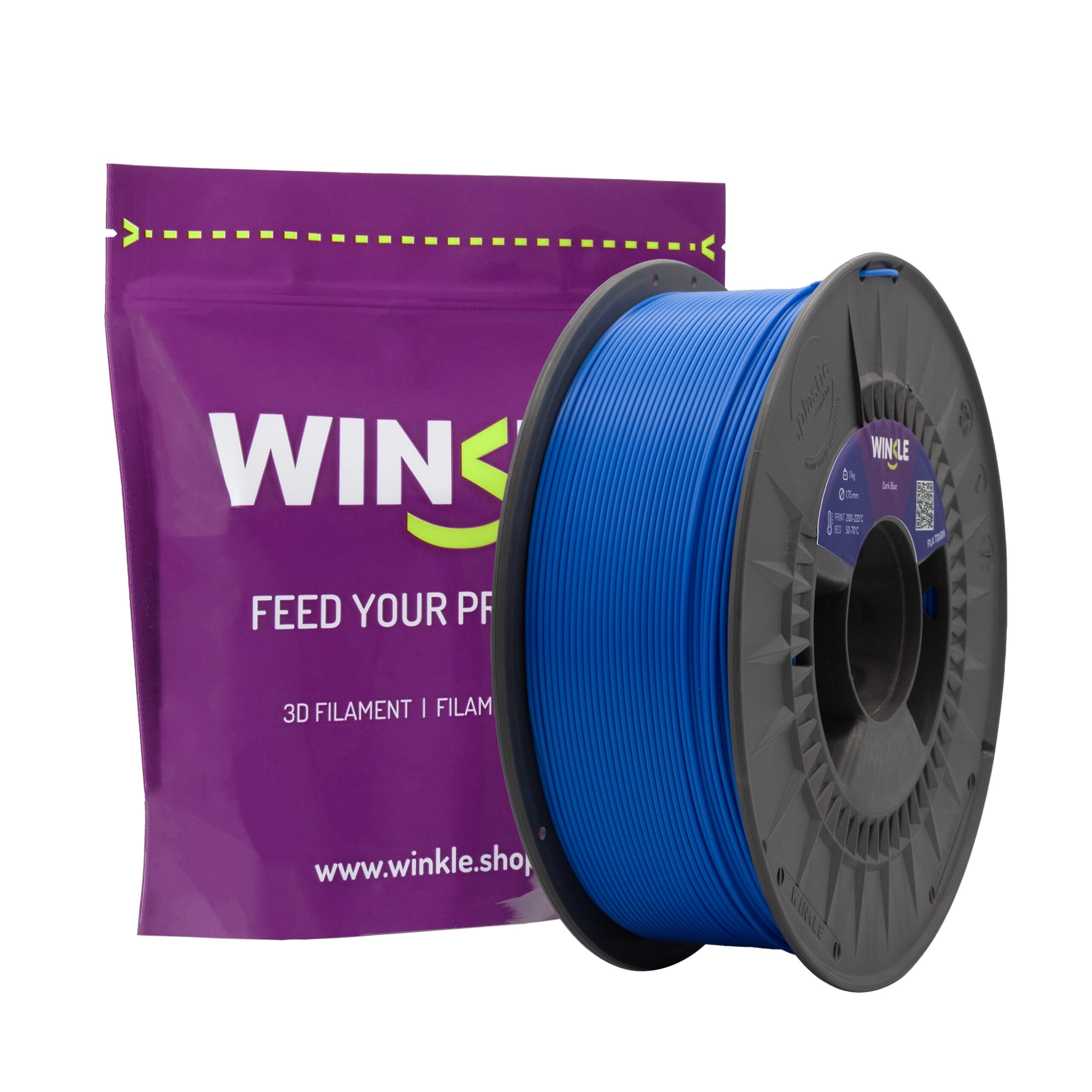 PLA TOUGH Winkle - Blue Steel-, 1 kg-OUTLET - Imagen 3