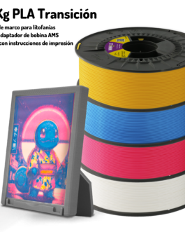 Pack Litofanía Color + 1Kg Transición