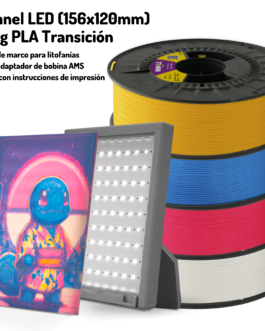 Pack Litofanía Color + Luz + 1Kg Transición