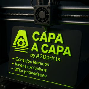 Lee más sobre el artículo 🎯 «Capa a Capa – La newsletter semanal para apasionados de la impresión 3D»